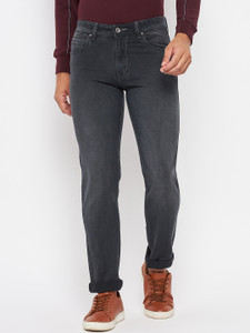 DUKE Slim Men Black Jeans