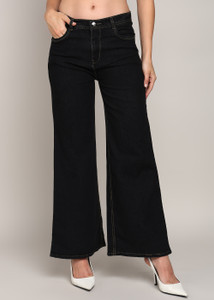 Nifty Flared Women Black Jeans