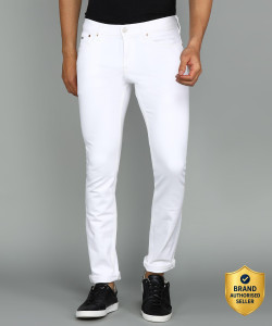 TOMMY HILFIGER Slim Men White Jeans