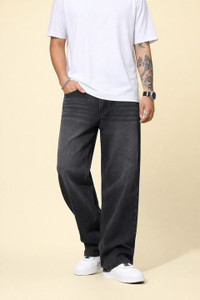 INDIGOX Straight Fit Men Grey Jeans - Image 6