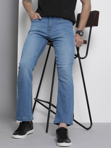 The Indian Garage Co. Boot-Leg Men Blue Jeans