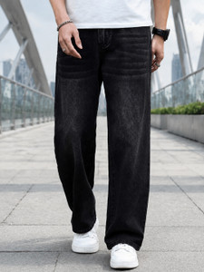 Playfeel Straight Fit Black Jeans - Image 6