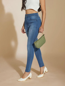 Miss Chase Skinny Women Blue Jeans