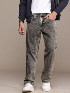 Roadster Straight Fit Men Black Jeans