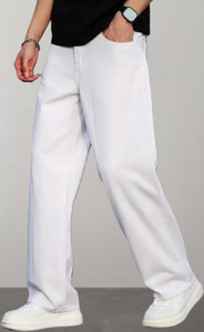 CABRRR Straight Fit Men White Jeans - Image 5