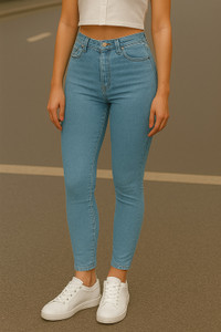 KASHIAN Skinny Women Light Blue Jeans