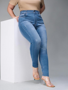 Miss Chase Skinny Women Blue Jeans