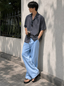 FOXIEFIT Men Light Blue Jeans - Image 5