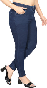 beauty Slim Women Dark Blue Jeans