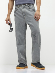 Urbano Men Grey Loose Fit Jeans - Image 6