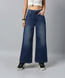 Roadster Flared Women Blue Jeans