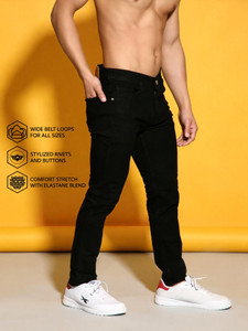 Southee Slim Men Black Jeans