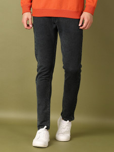 V-MART Skinny Men Grey Jeans