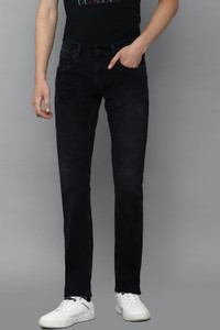 LOUIS PHILIPPE Slim Men Black Jeans