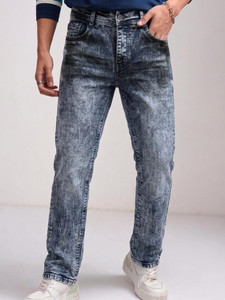 DEIJENS Regular Men Grey Jeans