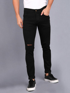 Urbano Fashion Regular Men Black Jeans