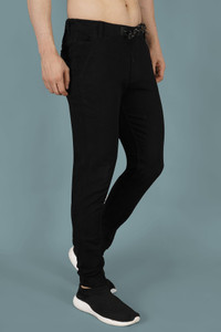 NIVASU Jogger Fit Men Black Jeans