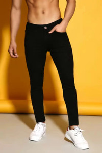 SUNRISEGARMENTS Regular Men Black Jeans