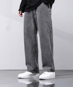 RIFA Straight Fit Men Grey Jeans - Image 5