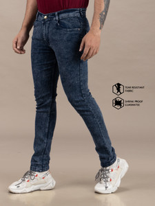 Marsh-X Slim Men Dark Blue Jeans