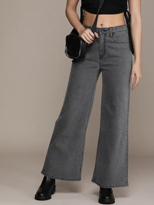 Softbound Flared Women Grey Jeans