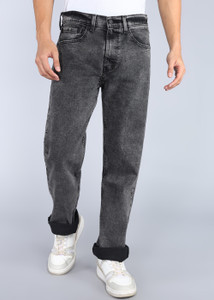 LEVI'S Straight Fit Men Black Jeans