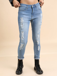 Tokyo Talkies Skinny Women Light Blue Jeans