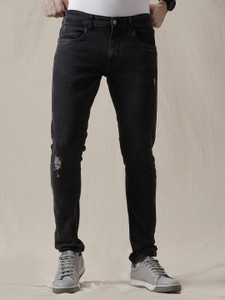 WROGN Slim Men Black Jeans