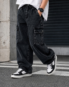 ARTVISION Loose Fit Boys Black Jeans - Image 6