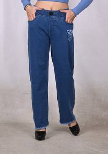 Dickkny Regular Women Blue Jeans