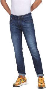 FLYING MACHINE Tapered Fit Men Blue Jeans