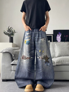 Suo Flared Men Blue Jeans - Image 5