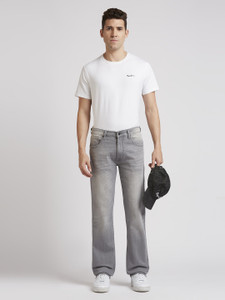 Pepe Jeans Straight Fit Men Grey Jeans