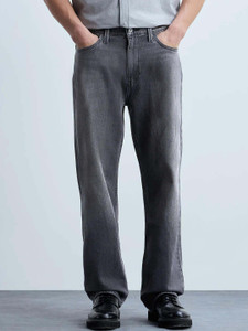 KOTTY Straight Fit Men Grey Jeans
