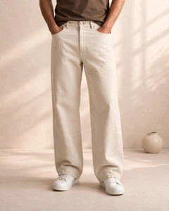 Mast & Harbour Regular Men Beige Jeans - Buy Mast & Harbour Regular Men Beige Jeans Online at Best Prices in India | Flipkart.com