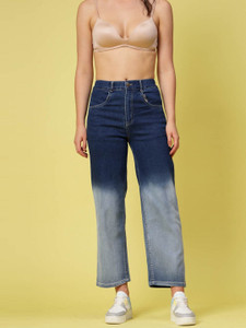 PLUSS Regular Women Dark Blue Jeans