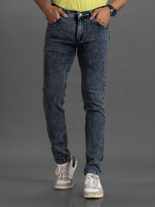 Lzard Slim Men Grey Jeans