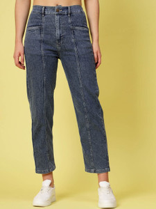 PLUSS Regular Women Dark Blue Jeans