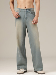 DENNISON Loose Fit Men Light Blue Jeans - Image 6