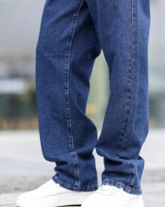 foustreeg Loose Fit Men Blue Jeans