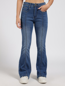 zayla Boot-Leg Women Blue Jeans