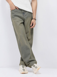 Urbano Fashion Loose Fit Men Grey Jeans