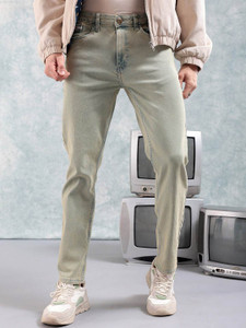 The Indian Garage Co. Slim Men Light Blue Jeans