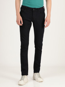 Wrangler Skinny Men Blue Jeans