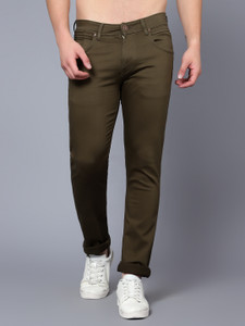 CANTABIL Regular Men Green Jeans