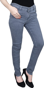 davyjhones Regular Women Grey Jeans