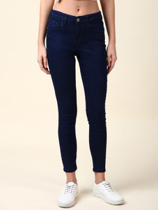 METRONAUT by Flipkart Skinny Women Dark Blue Jeans