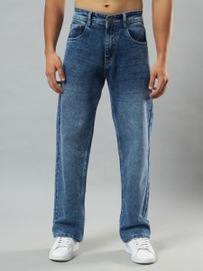 LOOKONCE Straight Fit Men Blue Jeans
