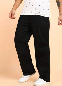 Zaba Denim Loose Fit Men Black Jeans