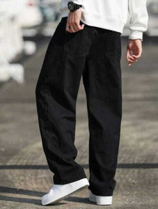 Southee Loose Fit Men Black Jeans